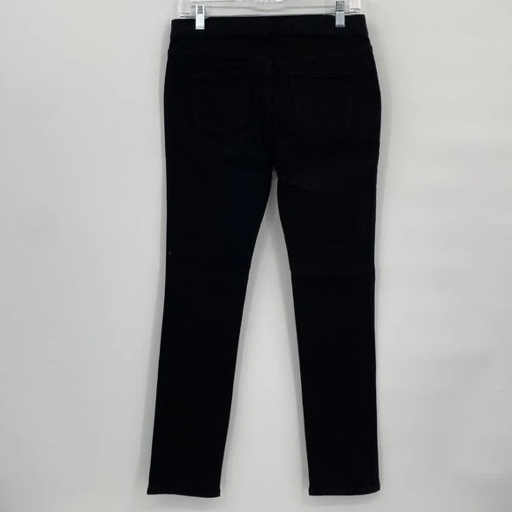 Old Navy Girls Stretch Built-In Tough Pull-On Denim Jeans Black Size XXL 18 New